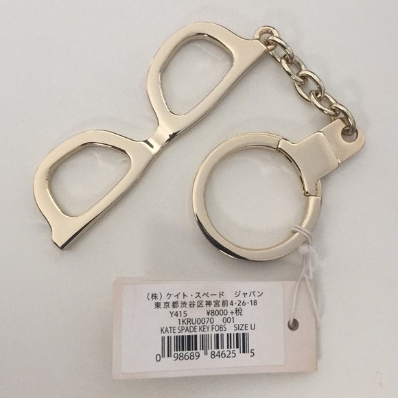 Kate Spade Accessories Kate Spade Lookout Glasses Keychain Poshmark
